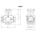 Триходовий термозмішувальний клапан AFRISO ATV553 DN32 (1655300)