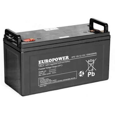 Аккумулятор EUROPOWER AGM EPS 120-12