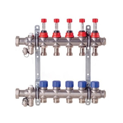 Коллектор теплого пола Strawa e-class 63VA 5 выхода (51-206305)